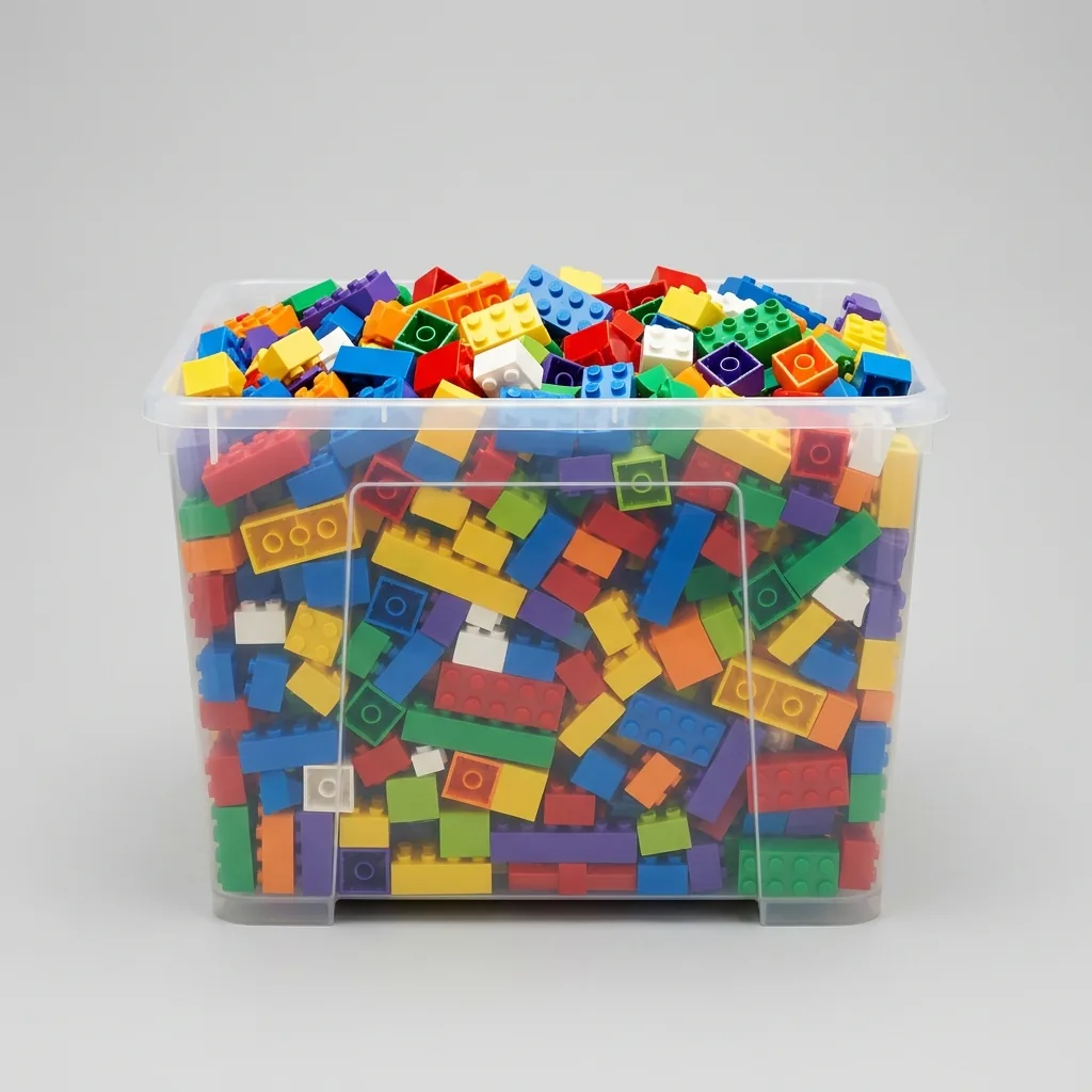Hyr LEGO-klossar per kilo på Cagliari